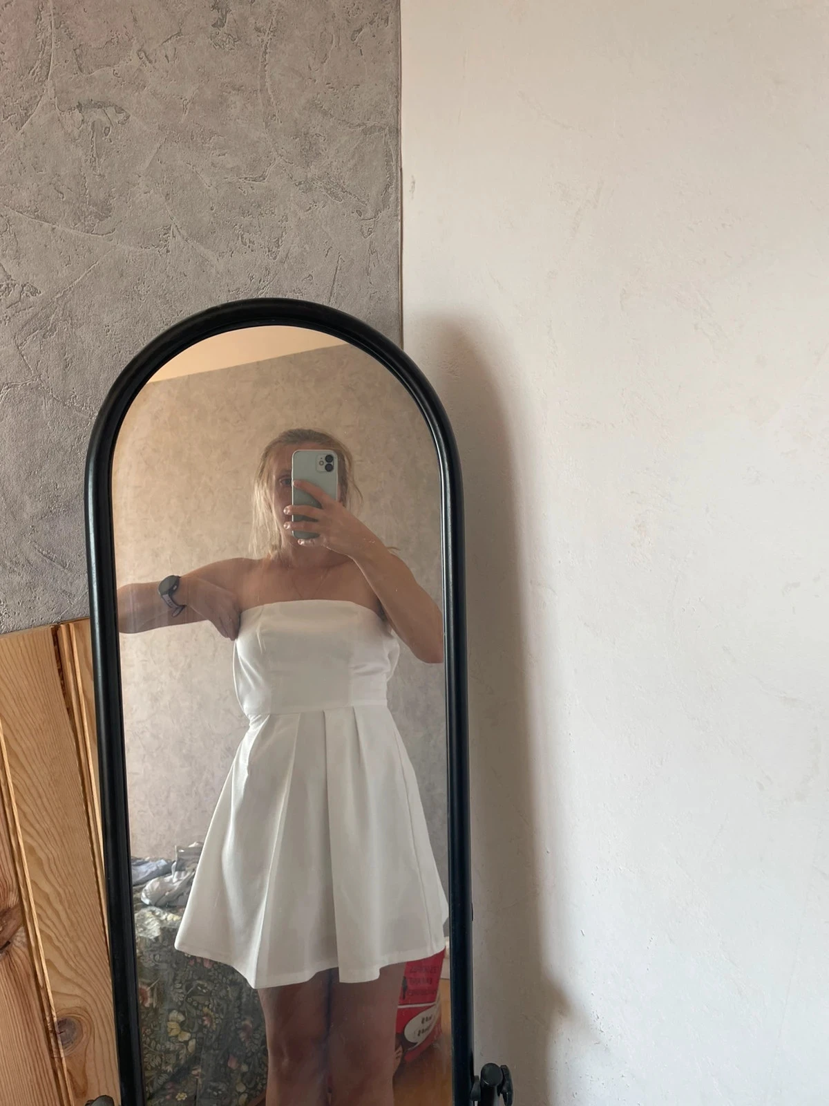 Robe bustier blanc 36